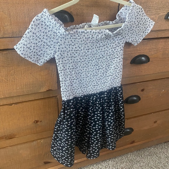 Blue and White Romper - Picture 5 of 5